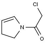 1H-Pyrrole, 1-(chloroacetyl)-2,3-dihydro- (9CI) Structure