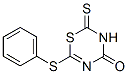6-(phenylthio)-2-thioxo-2,3-dihydro-4H-1,3,5-thiadiazin-4-one 结构式