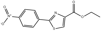 4-(4-硝基苯基)噻唑-2-甲酸乙酯 结构式