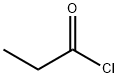Propionyl chloride Struktur