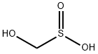 hydroxymethanesulphinic acid  Struktur