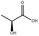 L(+)-Lactic acid Struktur