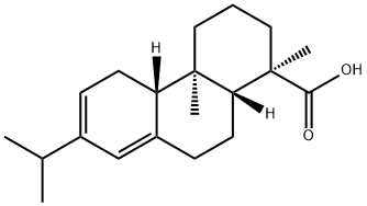 (1R,4aS,4bR)-1,4a-dimethyl-7-propan-2-yl-2,3,4,4b,5,9,10,10a-octahydro phenanthrene-1-carboxylic acid Struktur