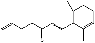 Allyl-α-ionone Struktur