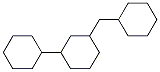 3-(Cyclohexylmethyl)-1,1'-bicyclohexane Struktur