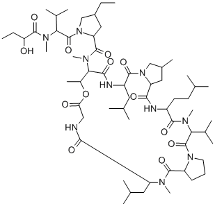 dihydromycoplanecin A 化学構造式