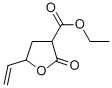 5-ETHENYLTETRAHYDRO-2-OXO-3-FURANCARBOXYLIC ACID ETHYL ESTER 结构式