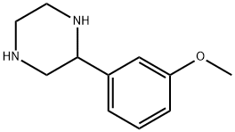 2-(3-甲氧基苯基)哌嗪,790164-75-9,结构式