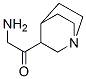 Ethanone, 2-amino-1-(1-azabicyclo[2.2.2]oct-3-yl)- (9CI) Struktur