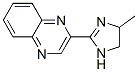 Quinoxaline, 2-(4,5-dihydro-4-methyl-1H-imidazol-2-yl)- (9CI)|2-(5-甲基-4,5-二氢-2-咪唑基)喹喔啉