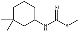 Carbamimidothioic acid, (3,3-dimethylcyclohexyl)-, methyl ester (9CI) Struktur