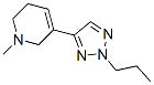 Pyridine, 1,2,3,6-tetrahydro-1-methyl-5-(2-propyl-2H-1,2,3-triazol-4-yl)- (9CI) Structure