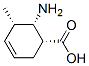 3-Cyclohexene-1-carboxylicacid,6-amino-5-methyl-,[1R-(1alpha,5alpha,6alpha)]-(9CI) Structure