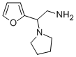 2-呋喃-2-基-2-吡咯烷-1-基-乙胺, 790263-43-3, 结构式