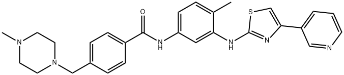 马赛替尼（Masitinib）, 790299-79-5, 结构式