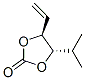 1,3-Dioxolan-2-one,4-ethenyl-5-(1-methylethyl)-,(4S,5S)-(9CI) 结构式
