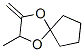 1,4-Dioxaspiro[4.4]nonane,  2-methyl-3-methylene- 结构式