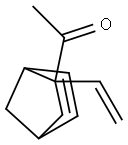 Ethanone, 1-(2-ethenylbicyclo[2.2.1]hept-5-en-2-yl)-, endo- (9CI) Structure