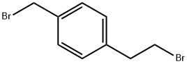 4-(2-broMoethyl)-1-(broMoMethyl)benzene Structure