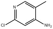 2-氯-4-氨基-5-甲基吡啶,79055-62-2,结构式