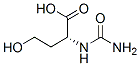 D-Homoserine, N-(aminocarbonyl)- (9CI) 结构式