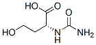 D-Homoserine, N-(aminocarbonyl)- (9CI) 化学構造式