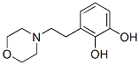 1,2-Benzenediol, 3-[2-(4-morpholinyl)ethyl]- (9CI) Struktur