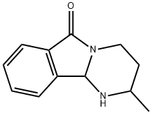 Pyrimido[2,1-a]isoindol-6(2H)-one, 1,3,4,10b-tetrahydro-2-methyl- (9CI) 结构式