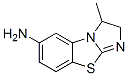 Imidazo[2,1-b]benzothiazol-6-amine, 2,3-dihydro-3-methyl- (9CI) 化学構造式