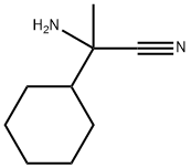 2-氨基-2-环己基丙腈 结构式