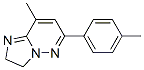 Imidazo[1,2-b]pyridazine, 2,3-dihydro-8-methyl-6-(4-methylphenyl)- (9CI) 结构式
