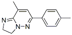 Imidazo[1,2-b]pyridazine, 2,3-dihydro-8-methyl-6-(4-methylphenyl)- (9CI) Structure