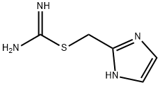 Carbamimidothioic  acid,  1H-imidazol-2-ylmethyl  ester 结构式