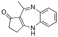 Benzo[b]cyclopenta[e][1,4]diazepin-1(2H)-one, 3,4-dihydro-10-methyl- (9CI),790627-35-9,结构式