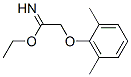 Ethanimidic acid, 2-(2,6-dimethylphenoxy)-, ethyl ester (9CI) 结构式