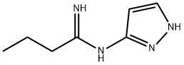 Butanimidamide,  N-1H-pyrazol-3-yl- Structure