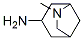 6-Azabicyclo[3.2.1]octan-3-amine,6-methyl-,endo-(9CI) Struktur