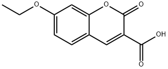 7-乙氧基-2-氧代-2H-色烯-3-羧酸, 79065-74-0, 结构式