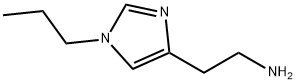 1H-Imidazole-4-ethanamine,1-propyl-(9CI) Struktur