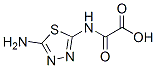 N-(5-AMINO-[1,3,4]THIADIAZOL-2-YL)-OXALAMIC ACID 结构式