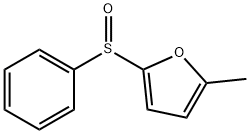 Furan, 2-methyl-5-(phenylsulfinyl)- (9CI) 化学構造式