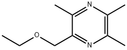 Pyrazine, (ethoxymethyl)trimethyl- (9CI) Struktur
