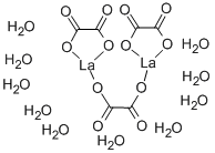 水合草酸镧(III), 79079-18-8, 结构式