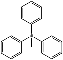 メチルトリフェニルシラン 化学構造式