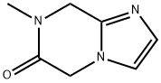 Imidazo[1,2-a]pyrazin-6(5H)-one, 7,8-dihydro-7-methyl- (9CI) Structure