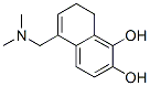 1,2-Naphthalenediol, 5-[(dimethylamino)methyl]-7,8-dihydro- (9CI) 化学構造式