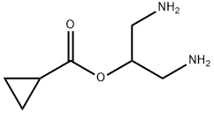 Cyclopropanecarboxylic acid, 2-amino-1-(aminomethyl)ethyl ester (9CI) Structure
