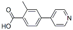 Benzoic acid, 2-methyl-4-(4-pyridinyl)- (9CI) 结构式