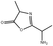 5(4H)-Oxazolone,2-(1-aminoethyl)-4-methyl-(9CI) Structure