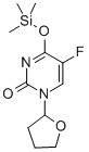 5-氟-1-(四氢-2-呋喃基)-4-(三甲基硅氧基)-2-(1H)-嘧啶酮 结构式